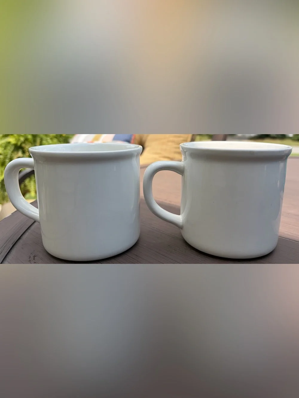 Pottery Barn Christmas Present Dog Mugs by Denise Fiedler Dachshund Weinerdog 2